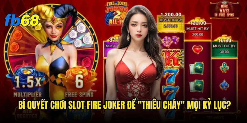 Bí quyết chơi Slot Fire Joker để "thiêu cháy" mọi kỷ lục?