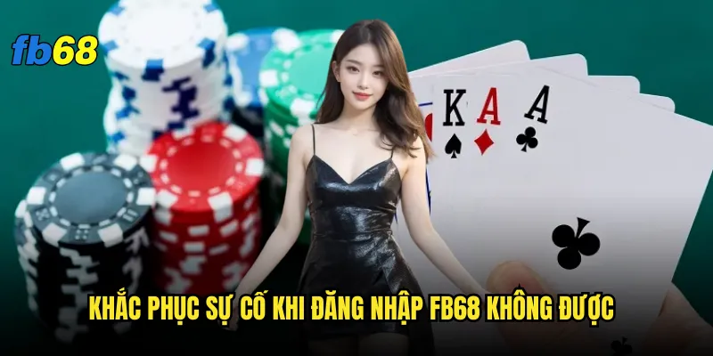 Khắc phục sự cố khi đăng nhập fb68 không được