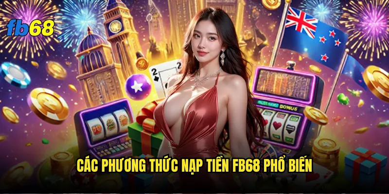 Nạp tiền fb68 có những phương thức nào an toàn nhất? 2 Các phương thức nạp tiền fb68 phổ biến