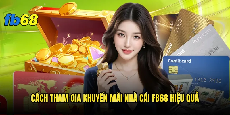 Khuyến mãi nhà cái fb68 hiện tại có gì hấp dẫn? 3 Cách tham gia khuyến mãi nhà cái fb68 hiệu quả