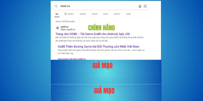 Cách tối ưu bảo vệ khi chơi Go88 – vào đúng go88.com hoặc go88.ca 3 Những việc nên tránh khi vào Go88 giả